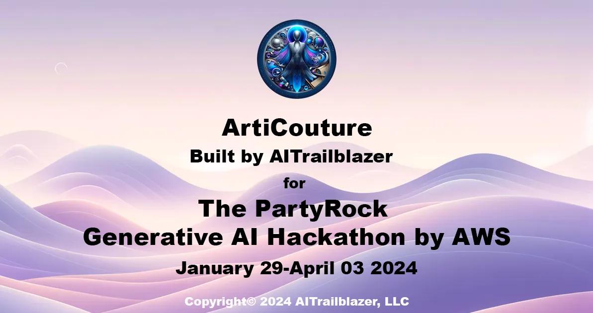 Empowering Creativity, Streamlining Design: AIBrandWizard powered by PartyRock Generative AI