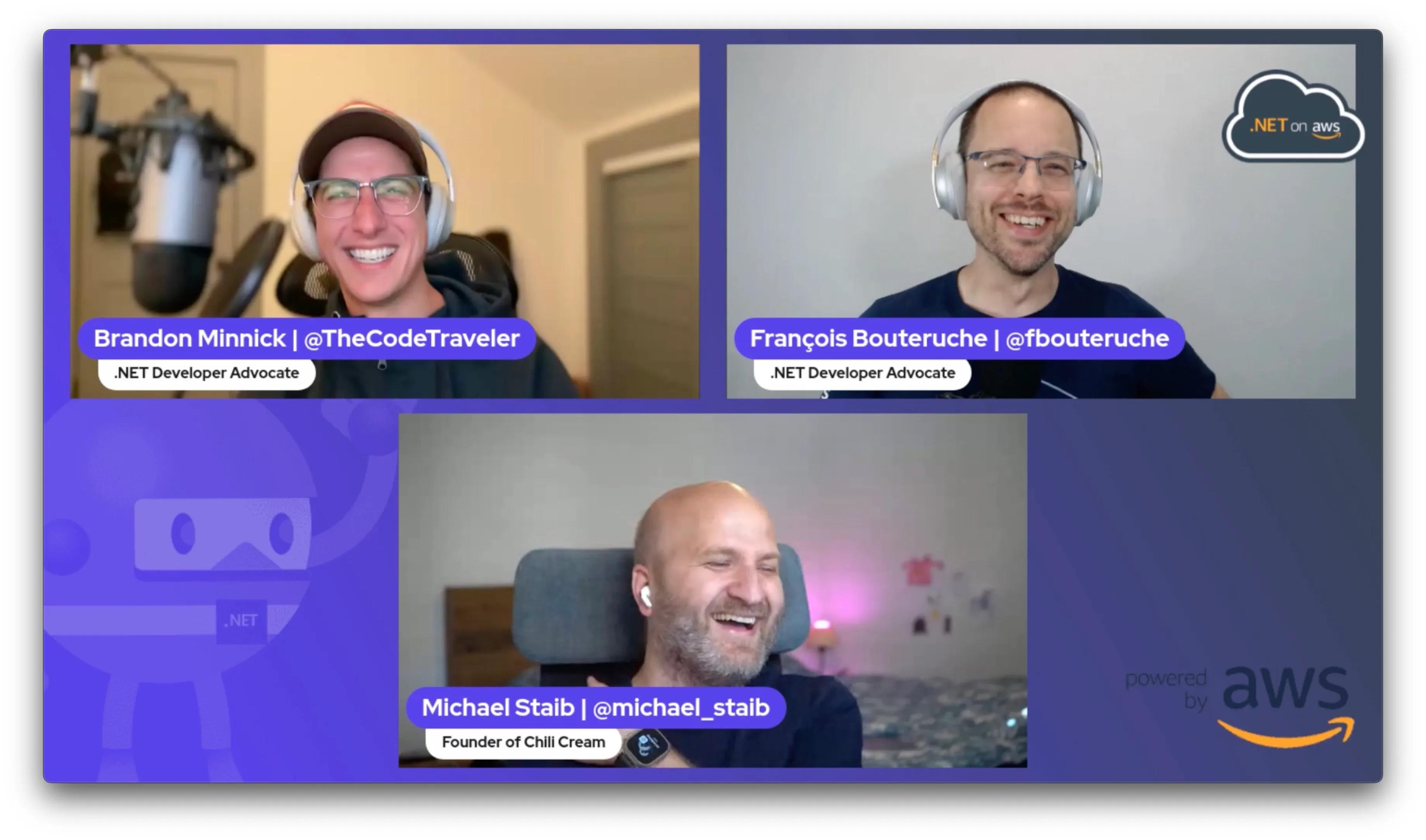 The .NET on AWS Show, Featuring Michael Staib!