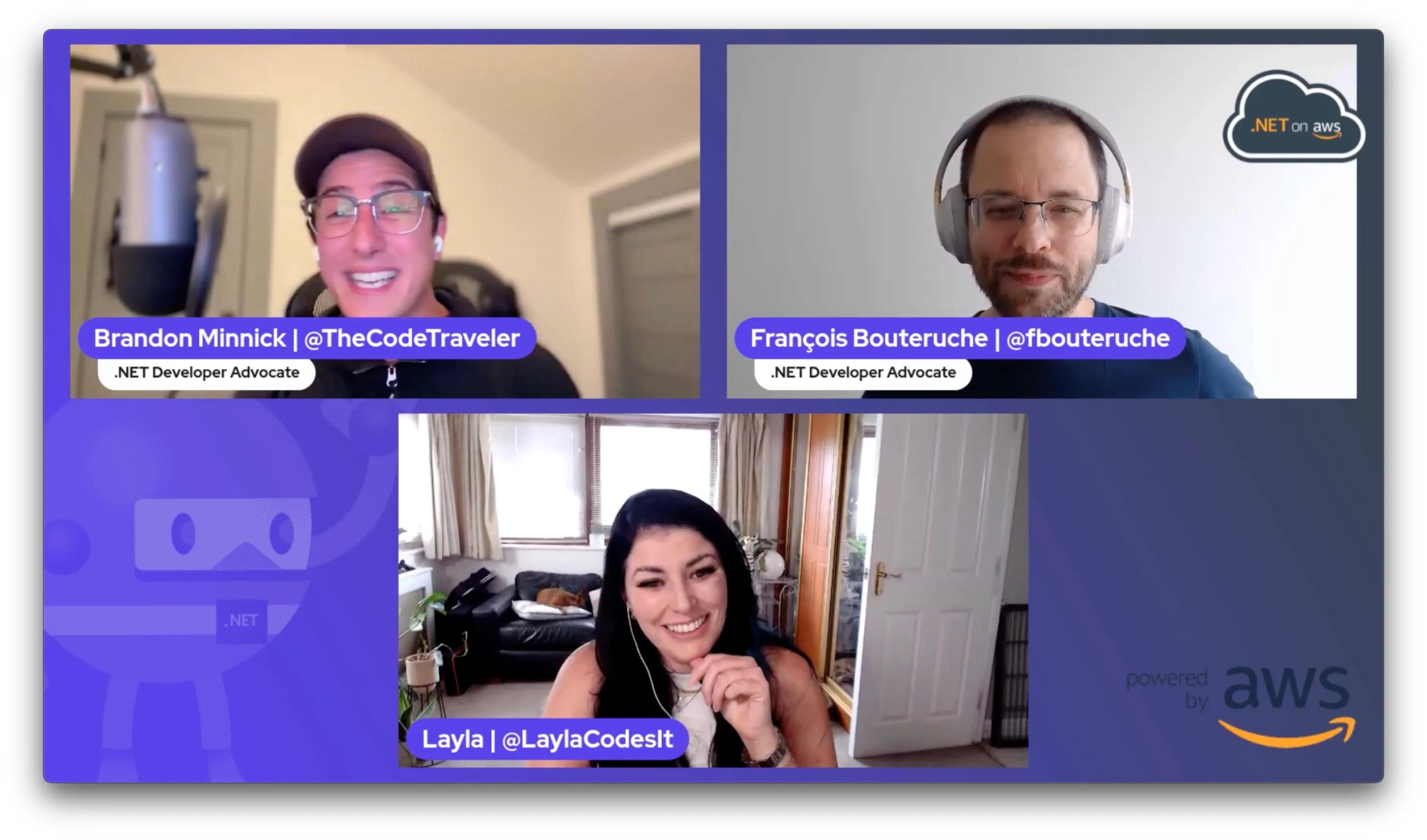The .NET on AWS Show, Featuring Layla Porter! 