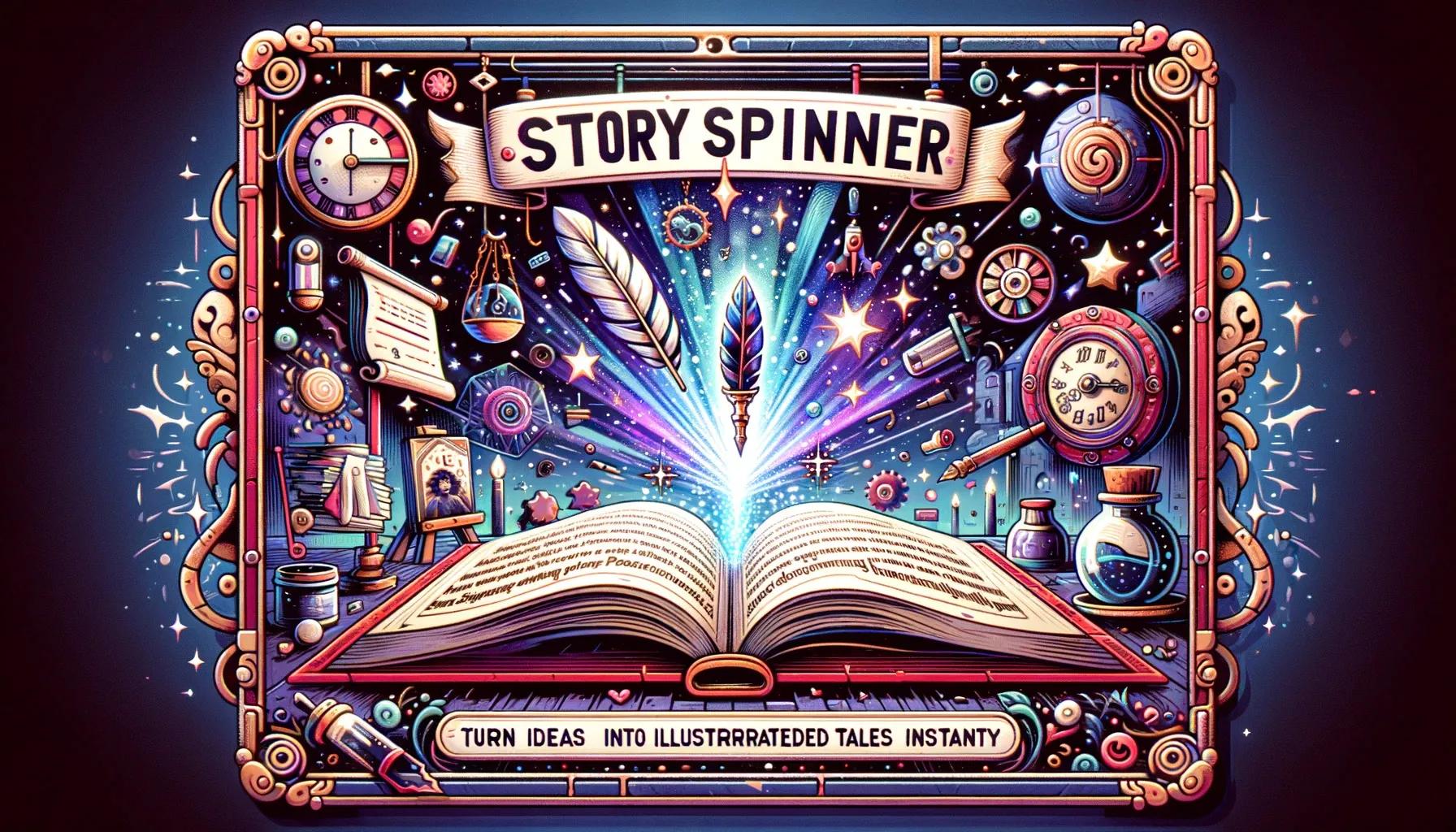 StorySpinner: AI-Powered Tales from PartyRock Hackathon