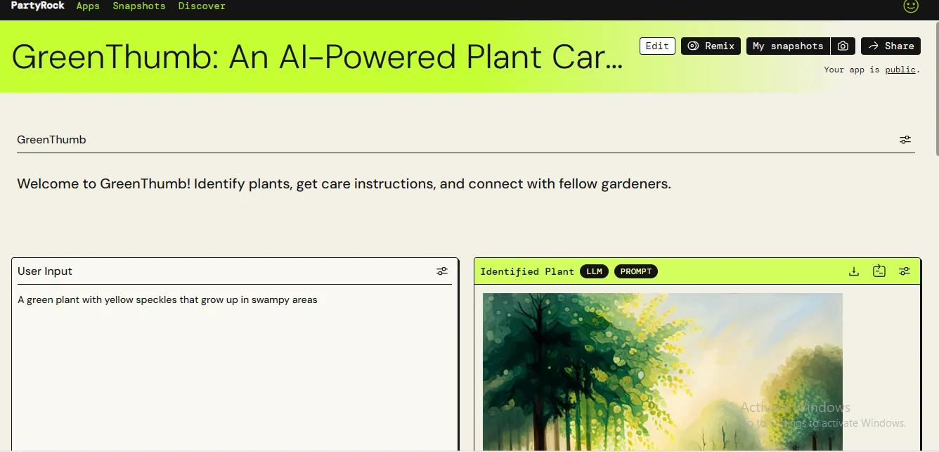 GreenThumb: Your Personal Gardening Guru