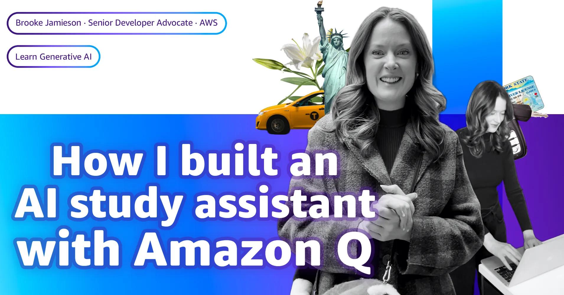 How I built an AI study assistant with Amazon Q