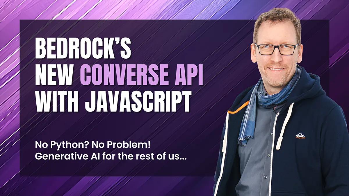 A developer's guide to Bedrock's new Converse API