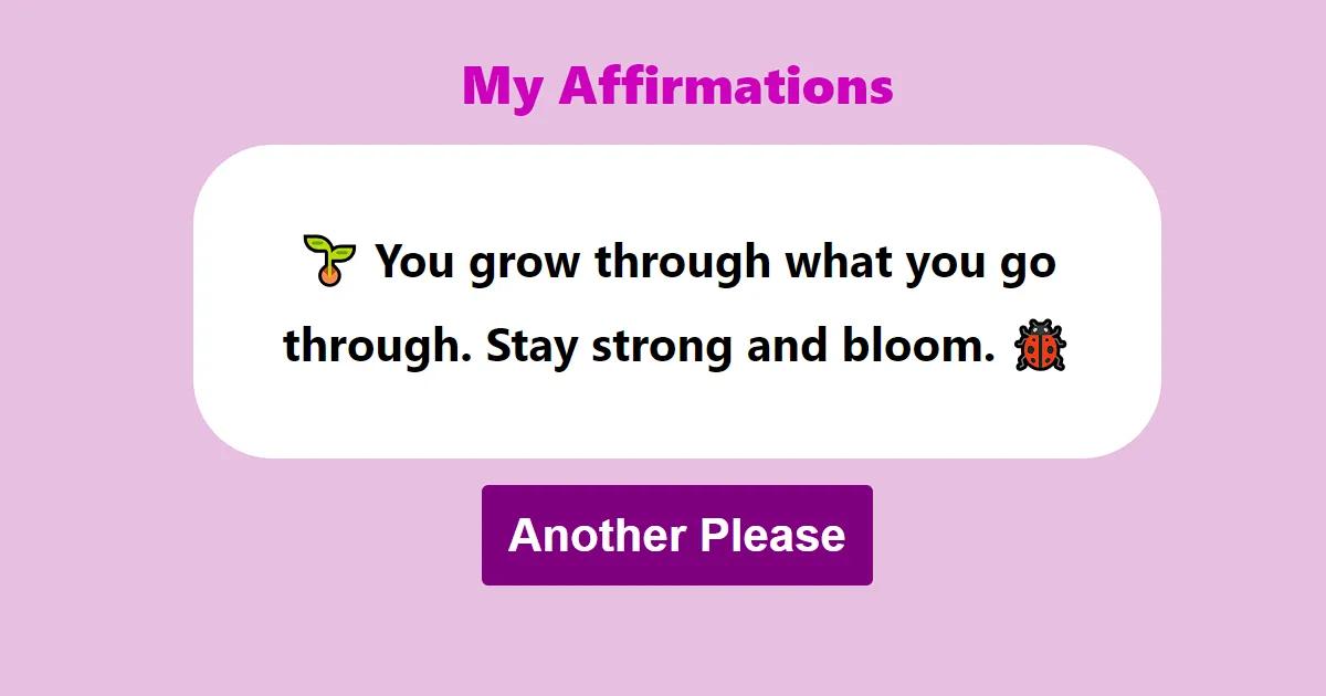 Coding Mindfulness: My Affirmations & Amazon Bedrock