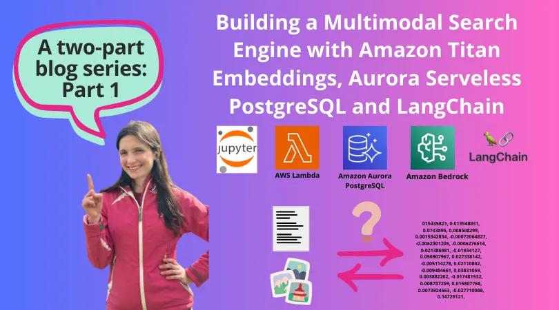 Building a Multimodal Search Engine with Amazon Titan Embeddings, Aurora Serveless PostgreSQL and LangChain