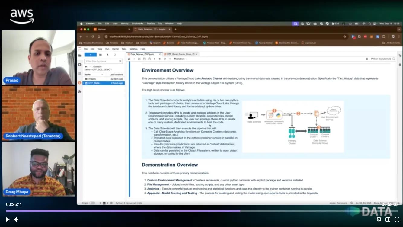 Unlock the Power of Your Data with Teradata VantageCloud Lake and ClearScape Analytics on AWS  | S02 E35 | Lets Talk About Data