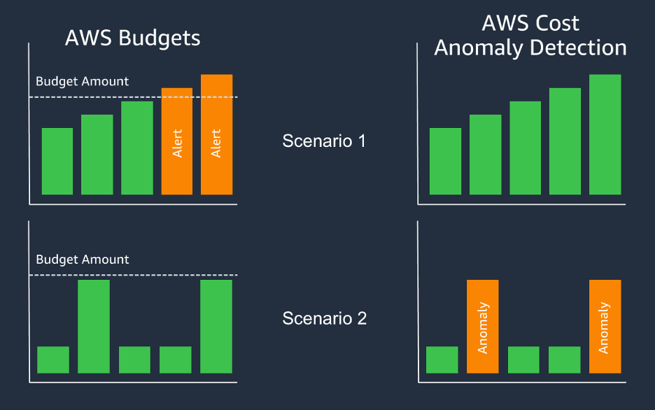 budgets vs cost Anomaly