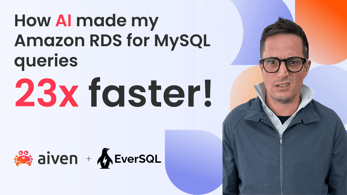 How AI made my Amazon RDS for MySQL queries 23x faster