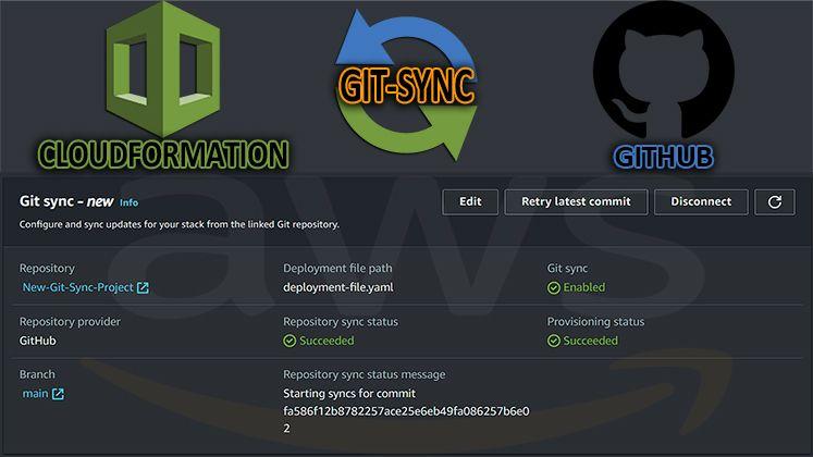 Automating CloudFormation Deployments with Git sync