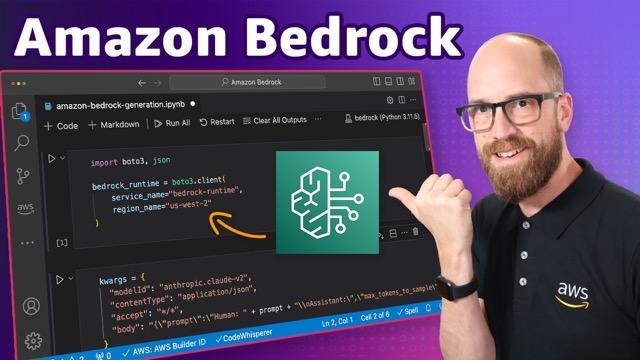 Integrating Foundation Models into Your Code with Amazon Bedrock