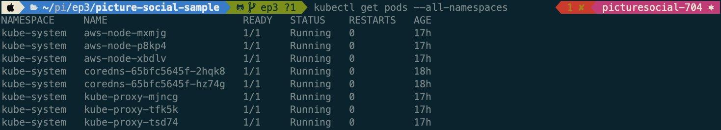 Image showing output of kubectl get pods --all-namespaces