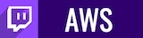 Twitch AWS logo