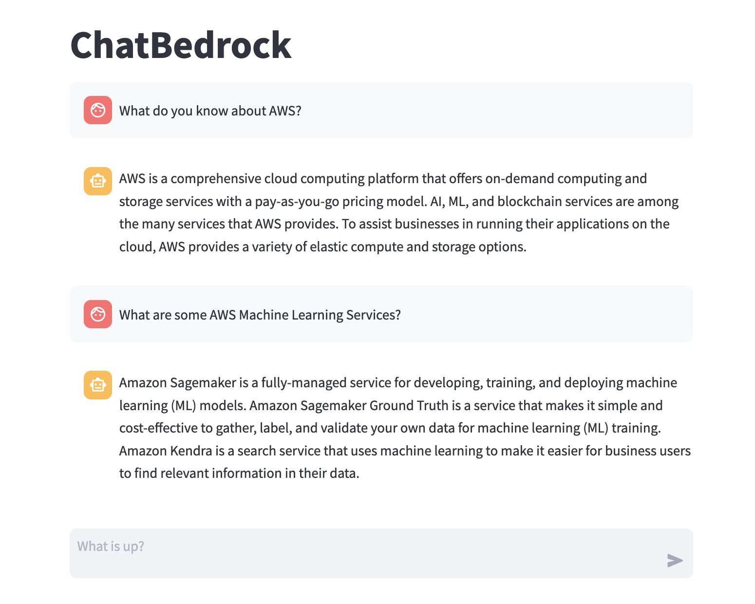 Chat Example