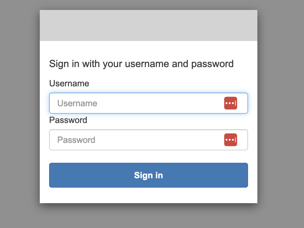 Hosted UI