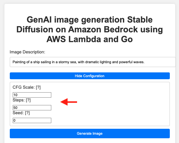 Website configuration