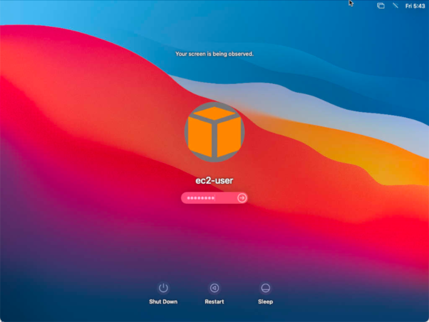 macOS authentication