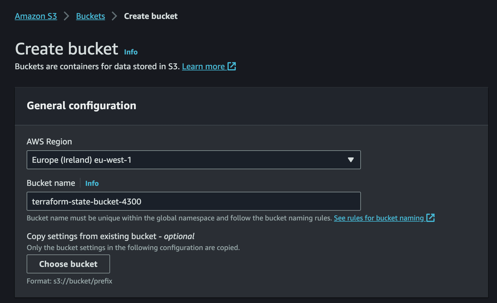 S3 Bucket
