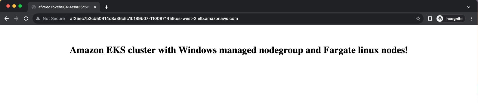 A Sample Window Application
