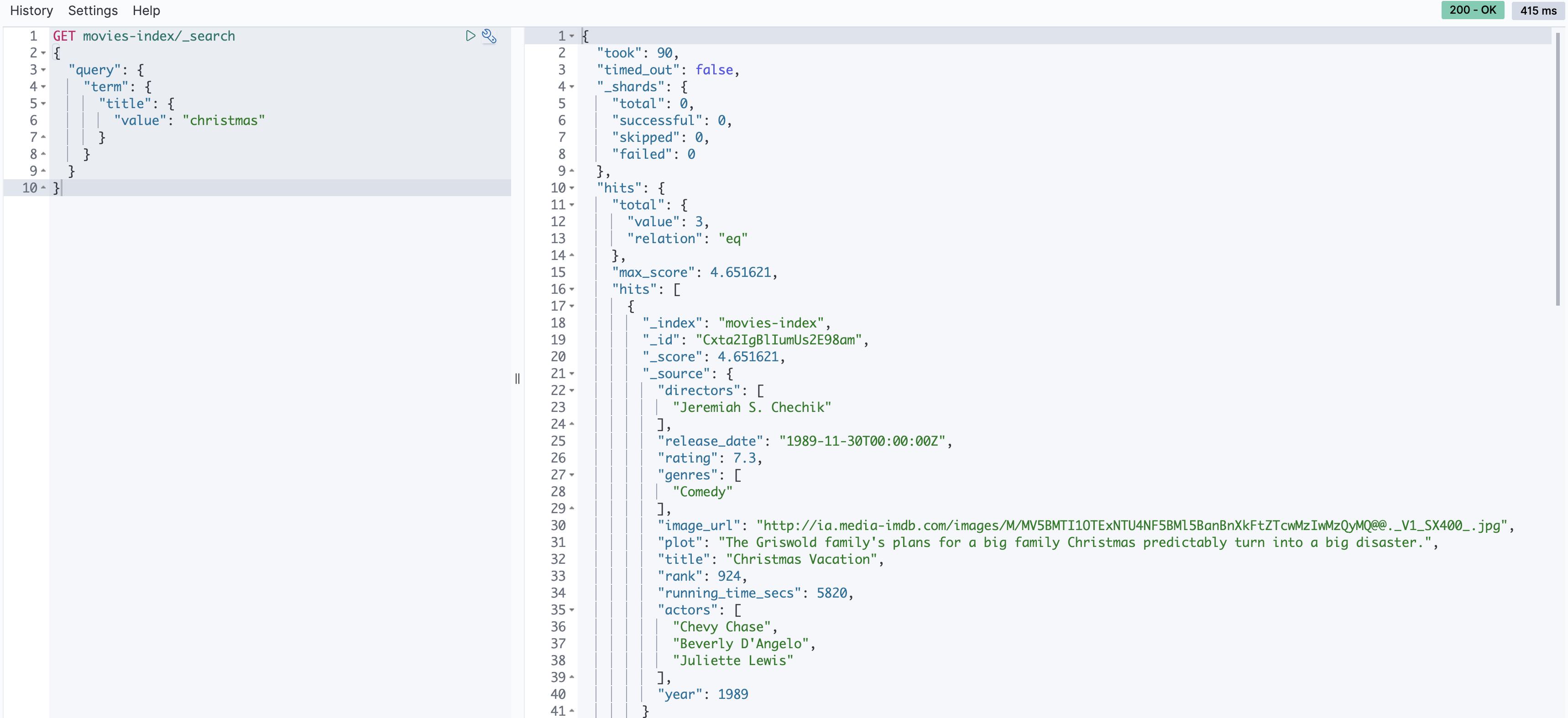 Use Term Query